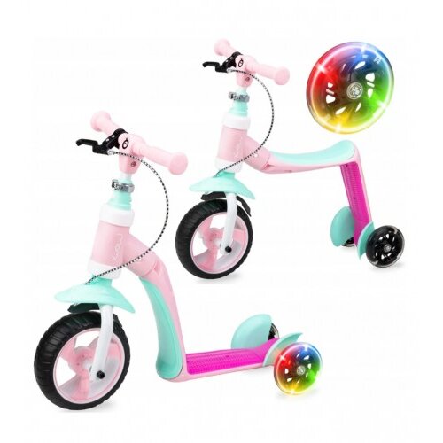 Qkids Romobil 3 točka rozi Elios ROBI00030 Slike