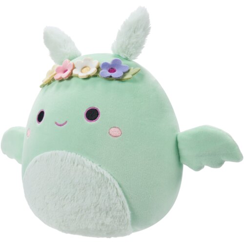 Squishmallows pli&amp;scaron;ana igračka zeleni čovjek-moljac s čupavim trbu&amp;scaron;čićem Tove 20cm Slike