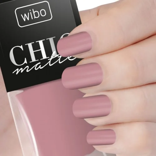 WIBO KOZMETIKA No.6 Lak za nokte Chic Matte