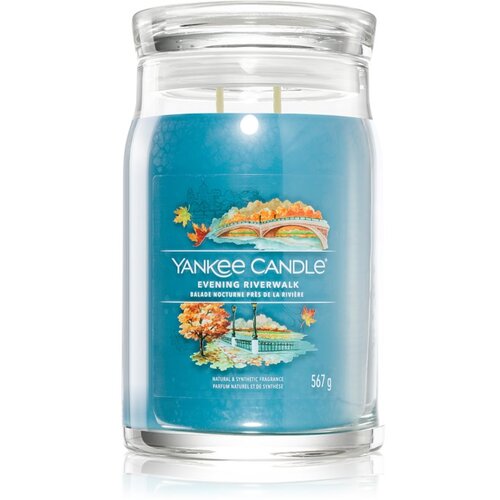 Yankee Candle Evening Riverwalk mirisna svijeća Signature 567 g Slike