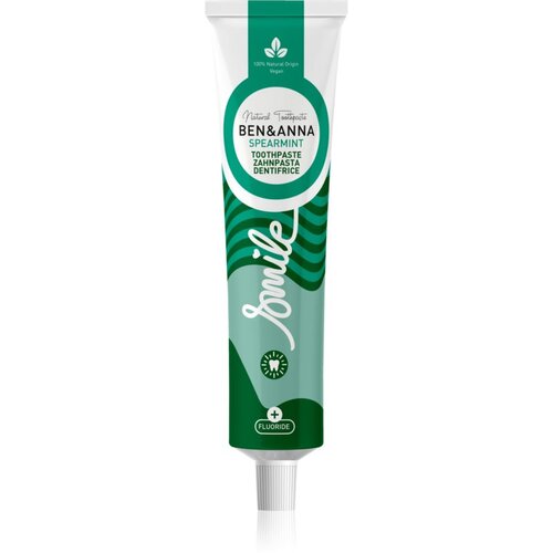 BEN & ANNA Toothpaste Spearmint naravna zobna pasta s fluoridom 75 ml Cene