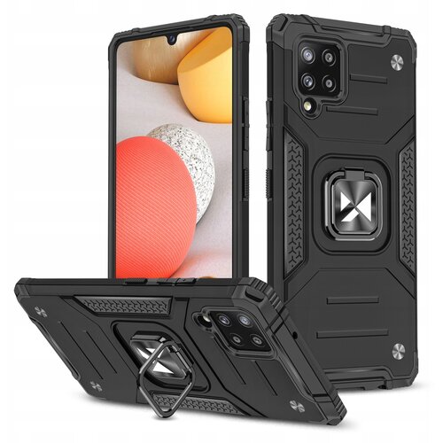 Wozinsky PANCERNE ETUI CASE OBUDOWA Z UCHWYTEM DO SAMSUNG GALAXY A42 CZARNY, (21973209) Cene