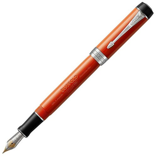 Parker Nalivno pero Duofold Classic, oranžno Cene