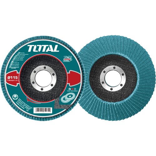 TOTAL TOOLS TOTAL Lamelni brusni disk 115mm za metal,P80,zirconium TAC641153 Cene