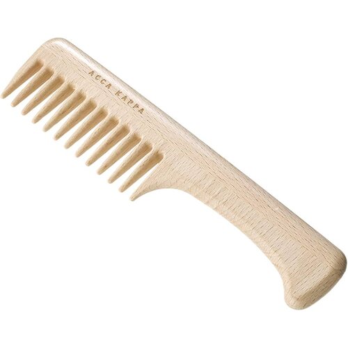 Acca Kappa, Treviso. beech wood comb with handl Cene