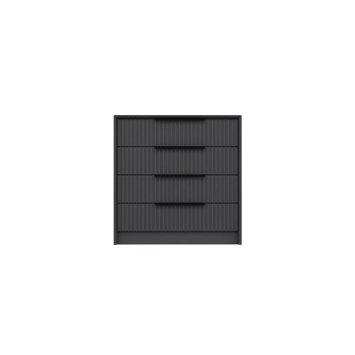 Hanah home komoda Kale Luxe 45x77x72cm antracit Slike
