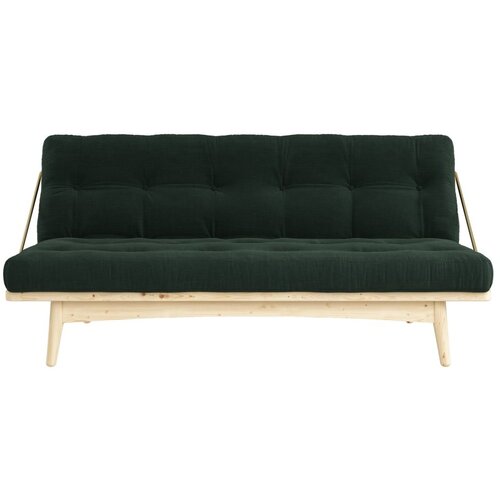 Karup Design Raztegljiv kavč Folk Raw/Dark Green Corduroy Cene