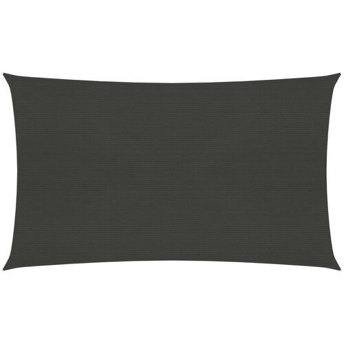 vidaXL Senčno jadro 160 g/m² antracitno 2x5 m HDPE, (20609846) Cene