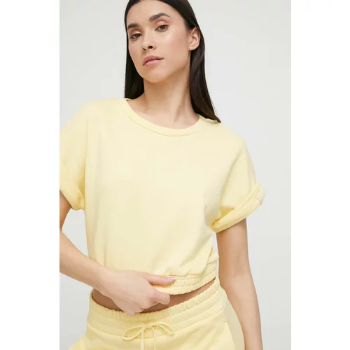 United Colors Of Benetton Homewear majica kratkih rukava boja: žuta