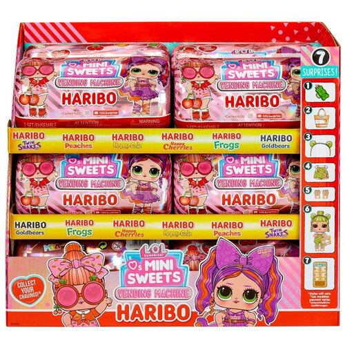 Lol MGA L.O.L. Presenečenje: Avtomat za sladkarije Loves Mini Sweets Haribo (PDQ) (119883EUC), (21382094) Slike