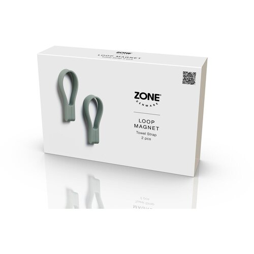 Zone Denmark 2-delni set magnetnih zank za obe&amp;scaron;anje brisač - Matcha Green Slike