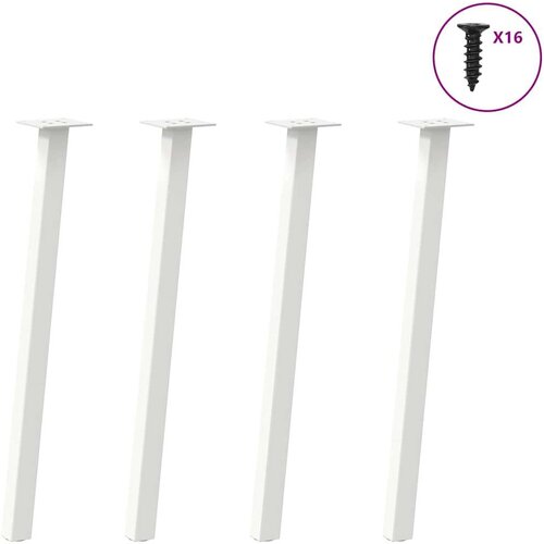  Noge stolića za kavu 4 kom bijele 72 cm čelik Cene