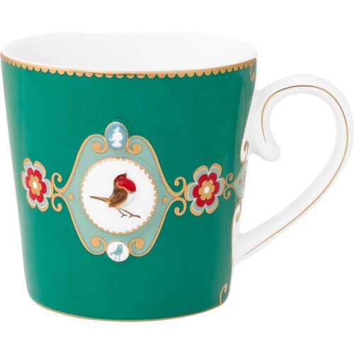 Pip Studio Love Birds - velika skodelica - Zelena Slike