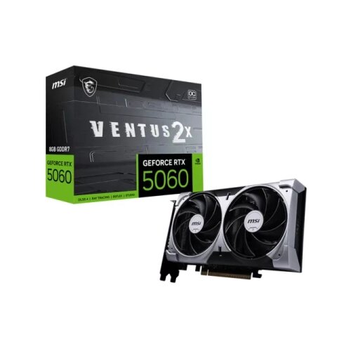 MSI Grafička kartica nVidia GeForce RTX 5060 Ventus 2X, 8GB, OC, crna Cene