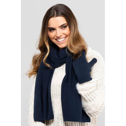 Kamea woman&amp;#039;s Scarf K.19.879.12 Navy Blue Slike