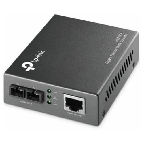 Tp-link media konverter Gigabit Ethernet 1000Mbps to 1000Mbps single-mode SC fiber, domet do 15km Slike