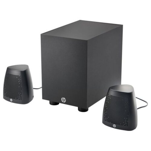 Hp Speaker System 400, 2.1, 3.5mm, Black (1FU68AA) zvučnik Slike