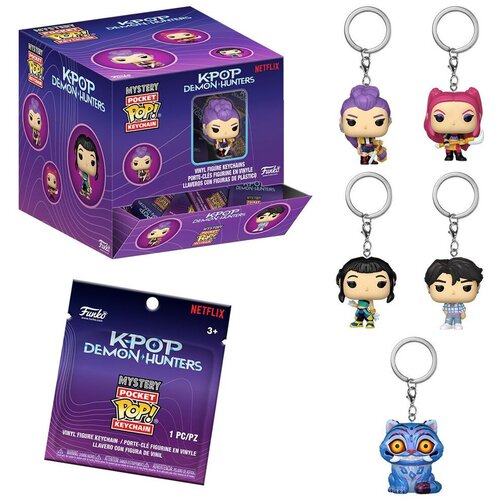 Funko Pop Keychain: K-Pop Demon Hunters - Blind box Slike