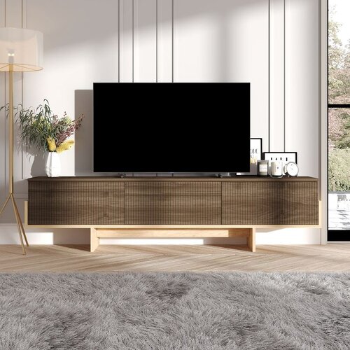 Hanah home Hege - TV Stalak od Orahovog Drveta i Safir Hrasta Cene