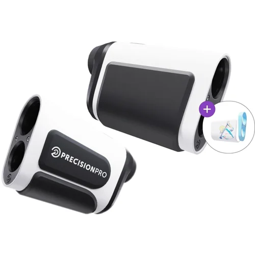 Precision Pro Golf NX10 Non Slope Rangefinder SET Laserski mjerač udaljenosti White/Black