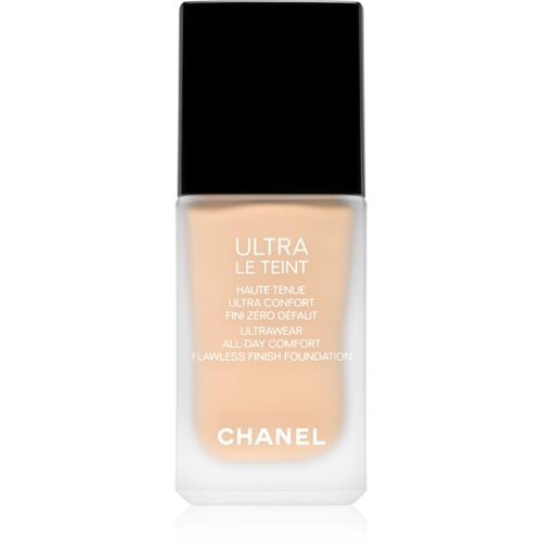 Chanel Ultra Le Teint Flawless Finish Foundation dolgoobstojni matirajoči tekoči puder za poenotenje tona kože odtenek B20 30 ml Cene