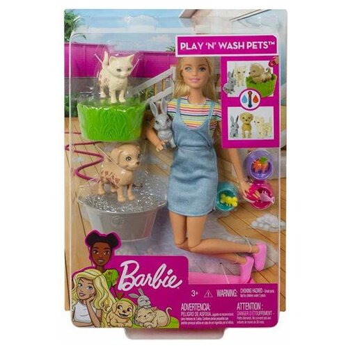 Barbie igračka Ljubimci set zabava na kupanju MAFXH11 Slike