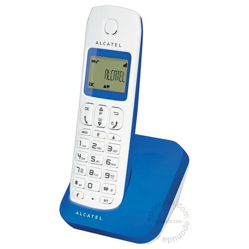 Alcatel E130 blue bežični telefon Slike