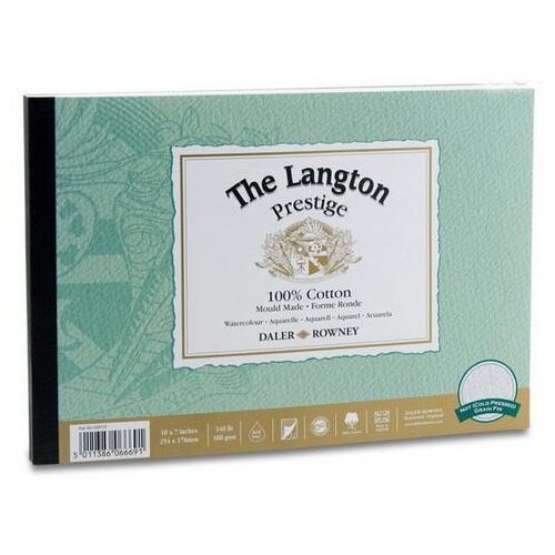 Daler Rowny Blok akvarelni Langton Prestige, CP 25,4x17,8 cm, 300g, 12 listni, (22005370) Cene