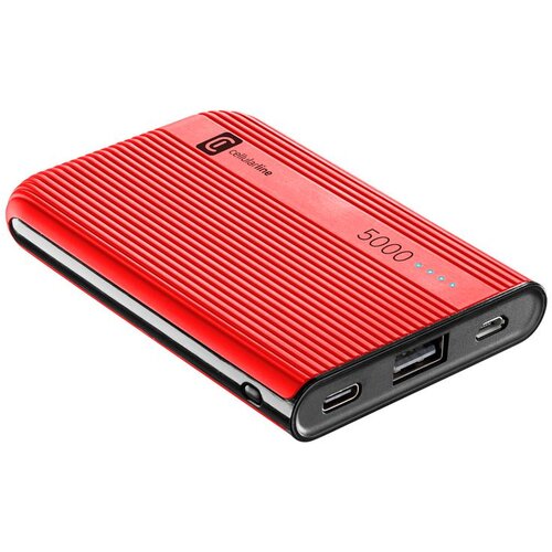 Cellular Line prijenosni punjač Tank 5.000 mAh crveni Cijene