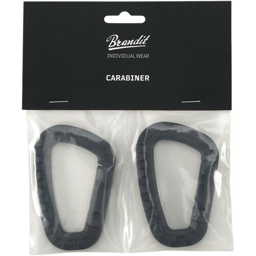 Brandit Carabiner 2 Pack black Slike