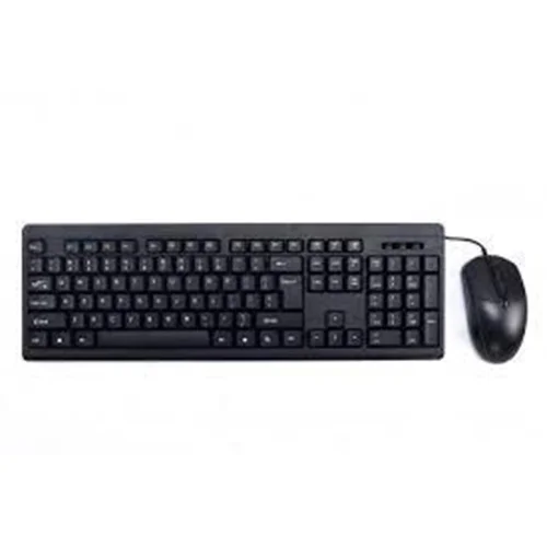 InterTech Tastatura i Miš Set, AC KB-101SC, Žičana, BOS-HRV-SLV-SRB