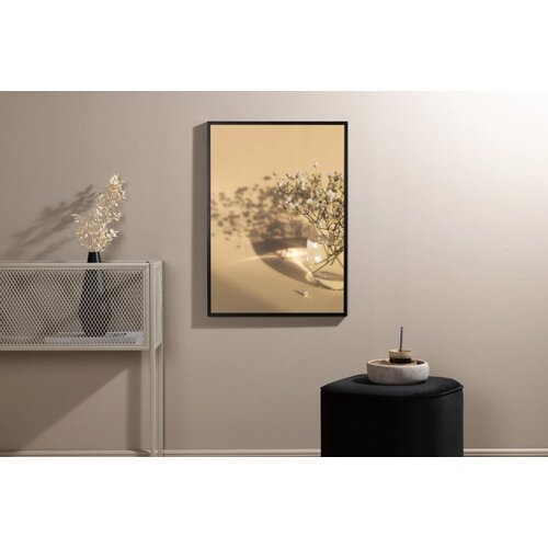 Venture Home poster White Flowers 70 &amp;times; 100 cm, bež Slike