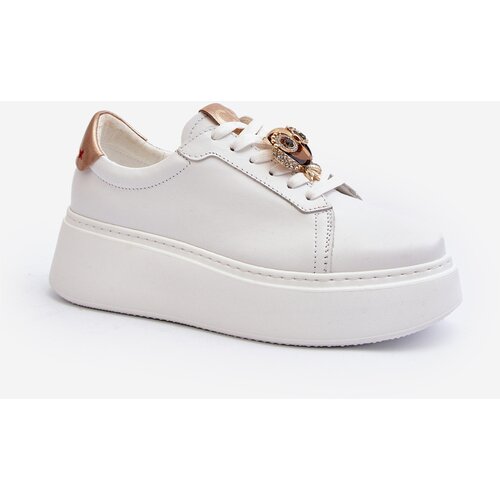 CheBello Women's Leather Sneakers 4411 White Cijene