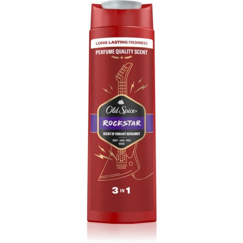Old Spice RockStar gel za prhanje za moške za obraz, telo in lase 400 ml Cene