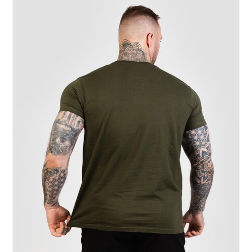 GymBeam Mu&amp;scaron;ka majica Grow Military Green Slike