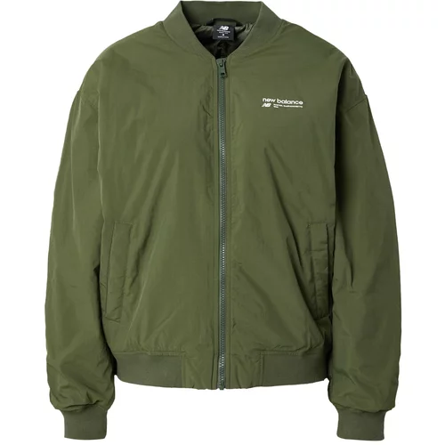 New Balance Prehodna jakna 'Heritage' temno zelena