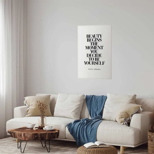  Plakat - Coco Chanel 21x30 Bez okvira s margom Slike
