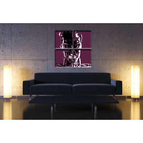  Ročno izdelana slika POP Art TERMINATOR 4-delna  (POP ART) Cene