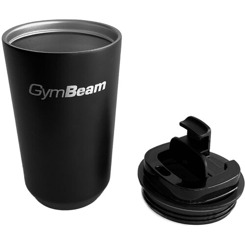GymBeam adventure thermo tumbler black 380 ml Slike