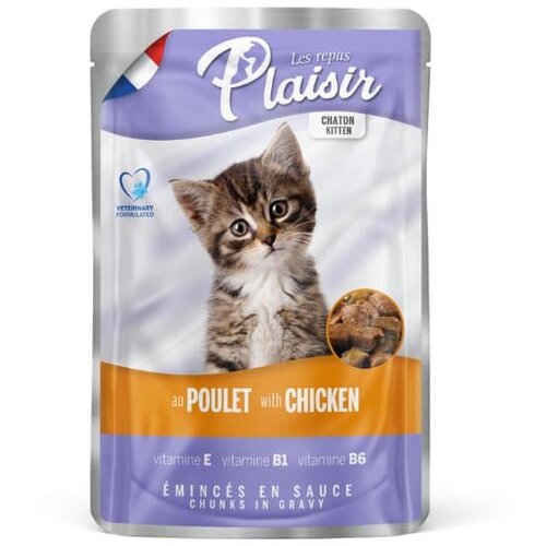 Plaisir sos za mačiće-piletina 100 g Slike