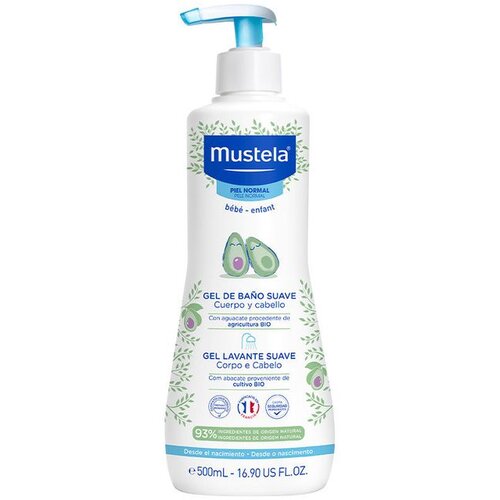 Mustela Bébé Bain gel za umivanje las in telesa za otroke 500 ml Cene