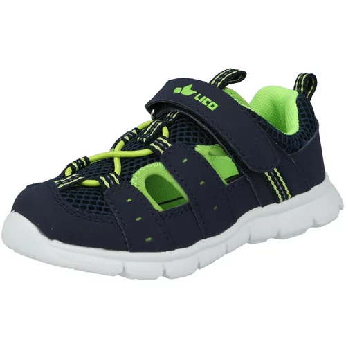 Lico Otvorene cipele 'Sorin' noćno plava / neonsko zelena