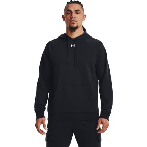 Under Armour men‘s sweatshirt UA Rival Fleece Hoodie Black Cene