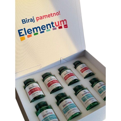ELEMENTUM Set Cardio Balance, 4 komada + Thyreo Balance, 4 komada Slike