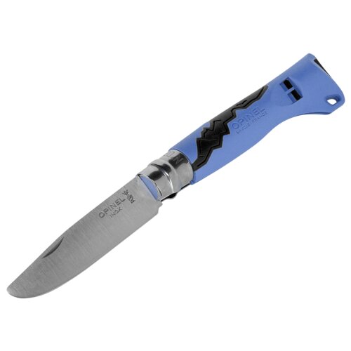 Opinel No. 07 Outdoor Junior Blue w. whistle Slike