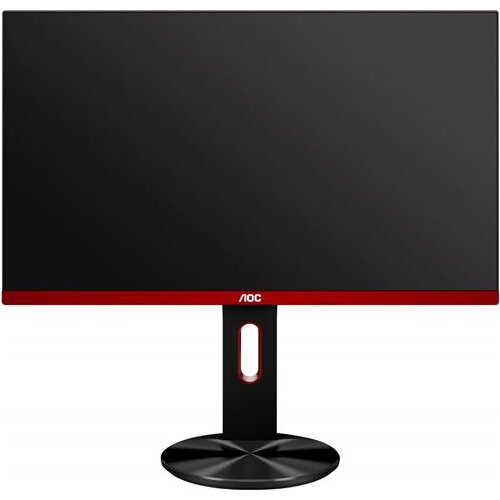 AOC Monitor LED G2790PX 144Hz (27”, TN, 16:9, 1920×1080, IPS, 144Hz, 400 cd/m², 1000:1, 1 ms, 170/160°, 2xHDMI, DP, VGA, USB 3.0 Hub, Speakers, Swivel, H. Adjust, Pivot, VESA, Frameless) Black-Red, 3y Cijene