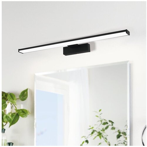 Eglo Pandella 1 zidna/1, led, 11w, 1350lm, d 600, ip44, crna/bijela/aluminij Slike