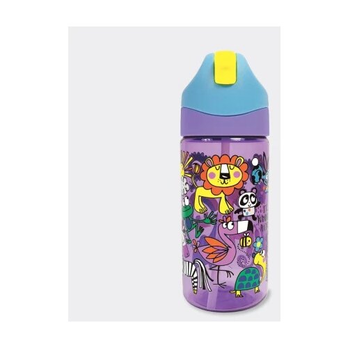 Rachel Ellen Designs Dečija fla&scaron;ica za vodu 350ml - It's A Wonderful World/Animals ( STBOT15 ) Cene