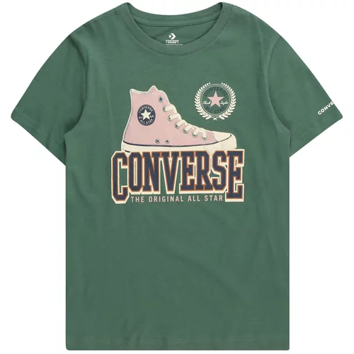 Converse Majica zelena / miks boja
