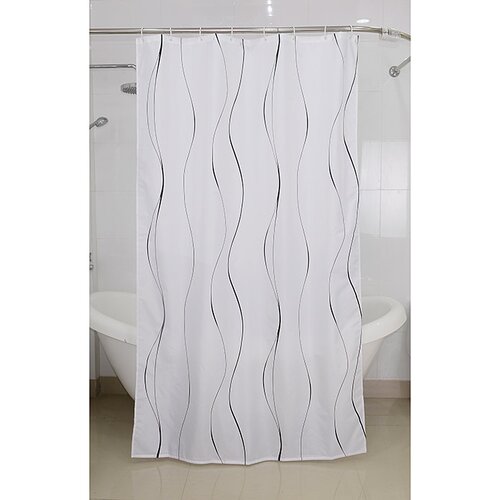 Venus tekstilna zavjesa za kadu (240 x 200 cm, Bijele boje) Slike